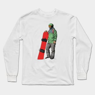 Snowboard Long Sleeve T-Shirt